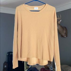 PST Mustard yellow blouse
